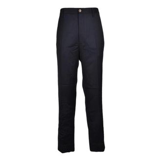 Vivienne Westwood Heren, Broeken, Zwart, Maat: XL Wol
