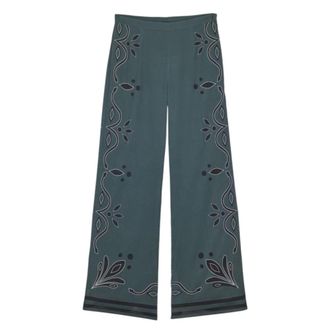 mare di latte Dames, Broeken, Zwart, Maat: M Katoen