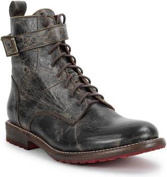 Bed Stü Endure Combat Boot in Black Lux at Nordstrom, Size 9.5