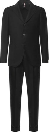 Santaniello Single-Breasted Wool And Cashmere Suit