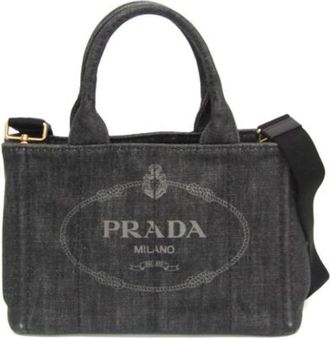 Prada Pre-owned Vintage Tote Bag - Dames - Vintage Shopper - Zwart - ONE Size - Vintage