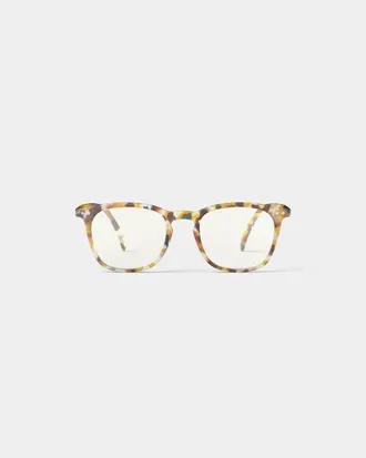 Izipizi E 49mm Trapeze Screen Glasses in Blue Tortoise at Nordstrom, Size +0.00