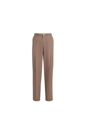 Brunello Cucinelli Cotton twill trousers in Hazelnut at Nordstrom, Size 50 It