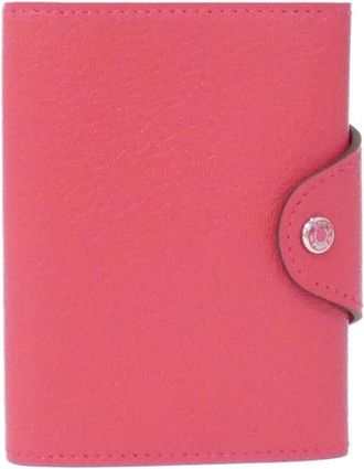 Herm&egrave;s Pink Coin Purse/Coin Case (Pre-Owned)