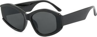 Generic Men And Women Trends Party Photo Shoots Sunglasses Outdoor Commuter Sports Vacation Sun Glasses(Black)