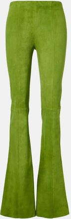 Stouls Gege suede flared pants