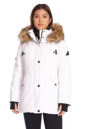 Alpine North GLACIER - Vegan Down Classic Winter Parka Jacket in White at Nordstrom, Size X-Small