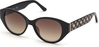 Guess GU7724 01G Womens Sunglasses Black Size 53