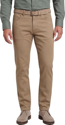 Meyer Dublin bruin pantalon katoen 5-pocket