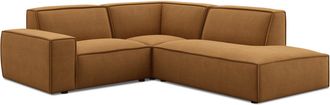 Castlery Customized Brown Performance Side Chaise Sectional Sofa Right Facing | Jonathan by Castlery, Brown, Castlery