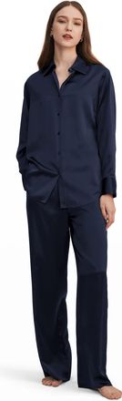 LilySilk Viola oversized Silk Pajama For Women