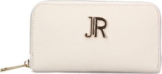 John Richmond Oriana Chic Portemonnee - Dames - Portefeuilles - Wit - ONE Size - Katoen - Accessoires