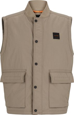 HUGO BOSS Kurzweste »Ocomo« mit Markenlabel
