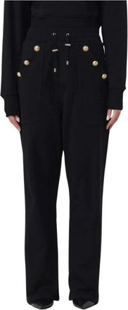 Balmain Mujer, Pantalones, Negro, Talla: M
