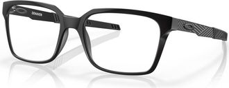 Oakley 55mm Rectangle optical glasses in Black at Nordstrom