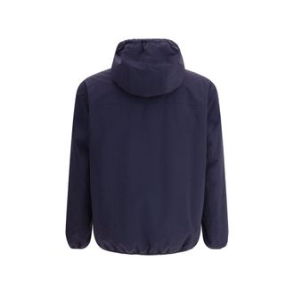 Brunello Cucinelli Mens Blue Nylon Shell Jacket Clothing