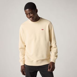 Levi's Original Housemark Crewneck Sweatshirt - Mens - XL - Grey