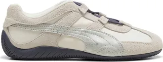 Puma Speedcat Go Brushed Luxe Sneaker in Warm White/glacial Gray at Nordstrom, Size 10.5