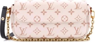 Louis Vuitton Ivy Wallet on Chain Monogram Dune Canvas crossbody bag - Beige