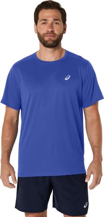 Asics Laufshirt ASICS ASICS CORE SS TOP, Herren, Gr. XXL, cobalt burst, Obermaterial: 100% Polyester, Shirts Laufshirt