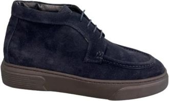 Fratelli Rossetti Polacchino - Heren - Veterlaarzen - Blauw - 42 EU - Su&egrave;de - Schoenen