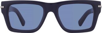 Ferragamo Blue Square Mens Sunglasses SF2033S 414 53