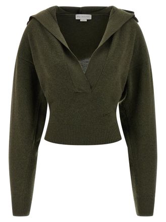 Stella McCartney Green Hooded sweater