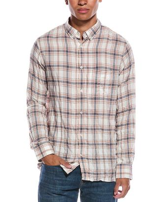 Officine G&eacute;n&eacute;rale Officine Generale Arsene Seersucker Shirt