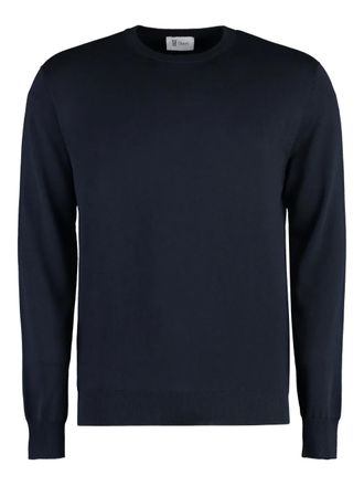 THE (ALPHABET) ribbed-knit sweater - men - Cotton/Silk - M - Black