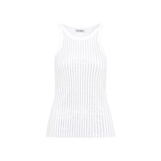 The Attico Top Tank Rhinestone