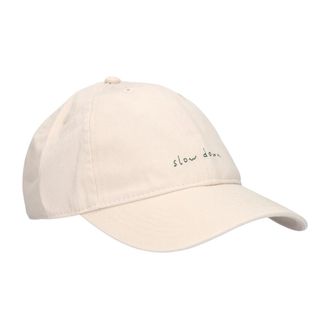 For&eacute;t Accessoires, Heren, Beige, ONE Size, Katoen, Slow Down Washed Cap