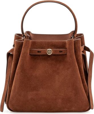 Tory Burch Romy Bucket Bag - Dames - Handtassen - Bruin - ONE Size - Tassen