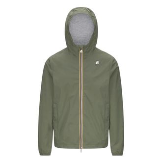 K-Way Jack Stretch Nylon Jacket - Heren - Zomerjassen - Groen - L - Nylon - Jassen