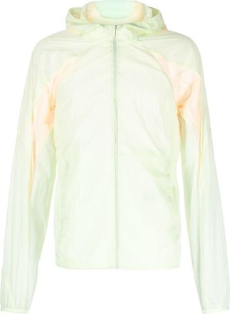 Post Archive Faction (PAF) transparent-design hooded jacket - unisex - Nylon - L - Green