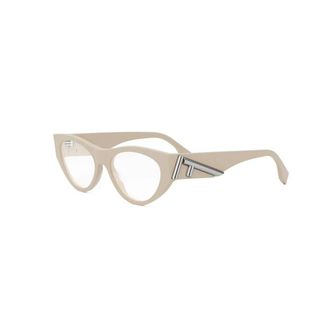 Fendi Glasses, unisex, Beige, 52 MM, Authentic Stylish Glasses with Premium Quality