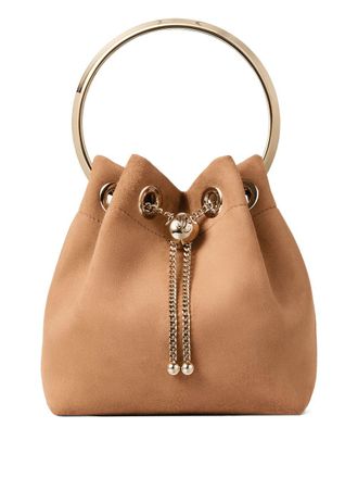 Jimmy Choo London Bon Bon Leder Eimer Tasche