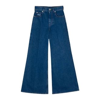 Marni Dames, Jeans, Blauw, Maat: 3XS Katoen