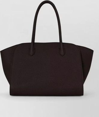 The Row calfskin leather marlo 12 tote bag