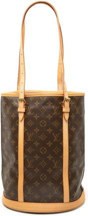 Louis Vuitton Brown Pvc Leather Shoulder Bag Tote Bag (Pre-Owned)