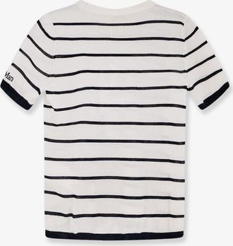 Max Mara Womens Sweater Favetta Cashmere-Silk White