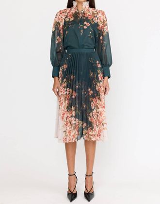 Christy Lynn Pia Skirt In Goldenrod