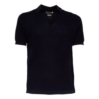 MC2 Saint Barth Polo Shirts, male, Blue, Size: S Short Sleeve Polo