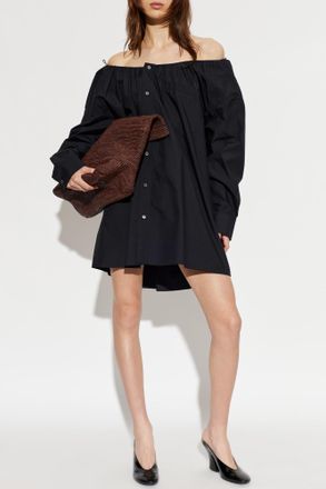 Alexander Wang Shirt Dress, Womens, Black
