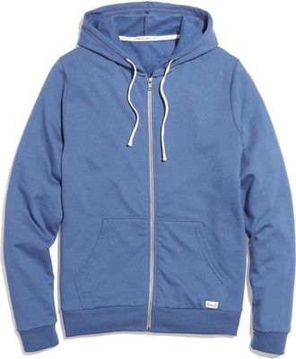 Marine Layer Afternoon Full Zip Hoodie in Navy at Nordstrom, Size Xx-Large