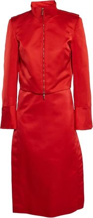 Ferragamo Rok met rits - Rood