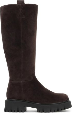 Kazar Kande Hoge Laars - Dames - Hoge Laarzen - Bruin - 39 EU - Su&egrave;de - Schoenen