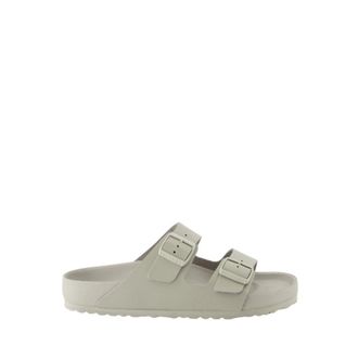 Birkenstock Heren, Schoenen, Grijs, Maat: 40 EU Leer