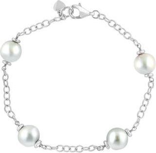 Effy Freshwater Pearl Station Bracelet in White at Nordstrom Rack, Size 7