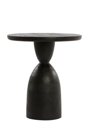 Light & Living Light And Living Mesa Auxiliar - Negro - - 6783812