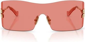 Miu Miu Sunglasses, female, Pink, Size: 44 MM Sunglasses